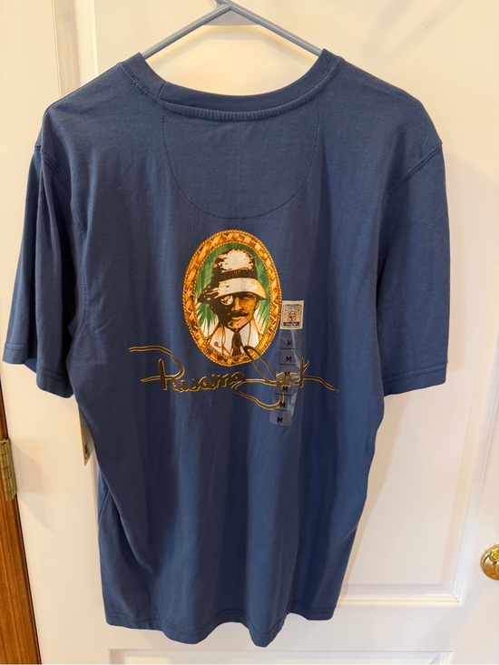 Panama Jack Other - Panama Jack Navy Short Sleeve Tee with Gold Graphic
